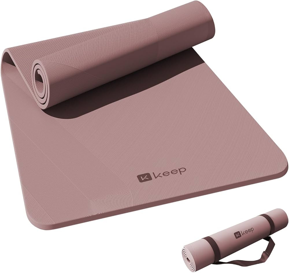KEEP Extra Wide Yoga Mat, 7mm Thick 72" x 32" Exercise Mat | Amazon (US)