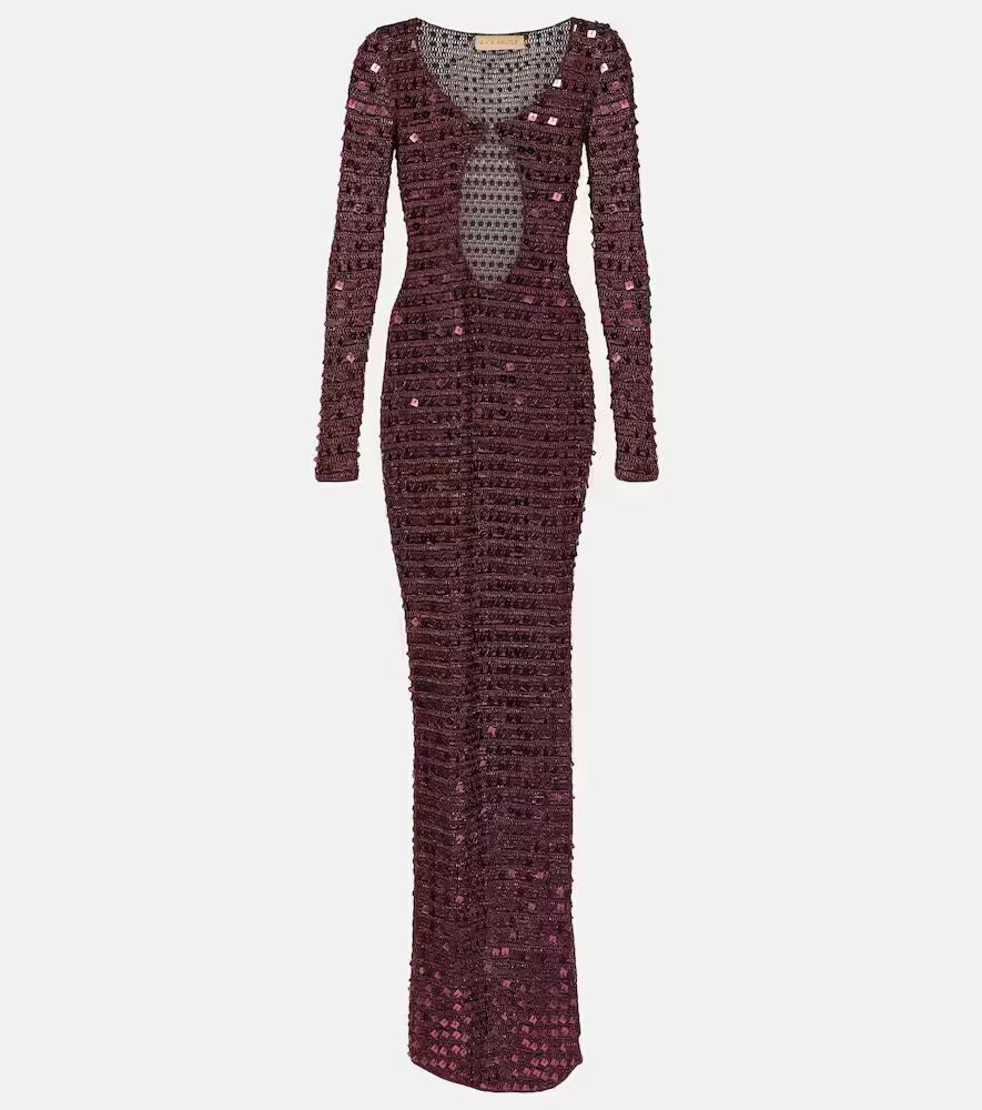 Aya Muse Chyha embellished cutout maxi dress | Mytheresa (US/CA)