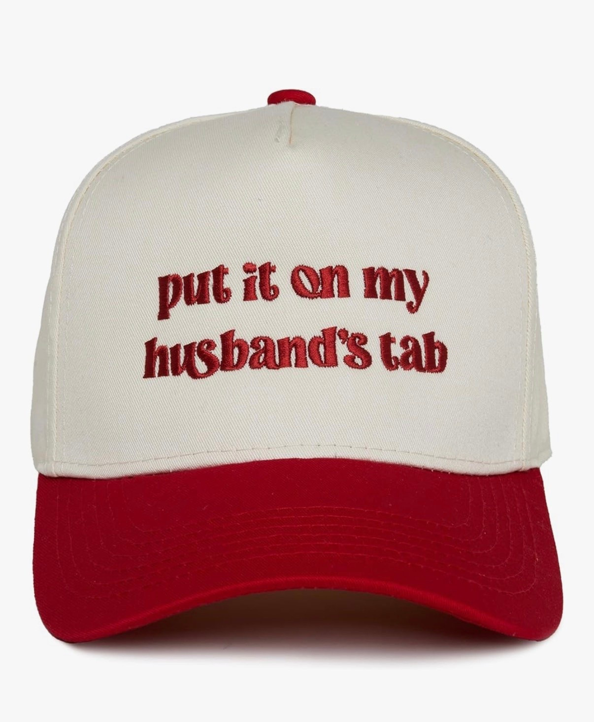 Put it on my husband’s tab snapback hat 

#hat #snapback #husbandstab #truckerhat #funhat #graphichat #girlshat #wife #wifegift #womens #womensgift #womensfashion #amazonfind #amazonfashion #gift #giftguide 

#LTKGiftGuide #LTKWedding #LTKTravel