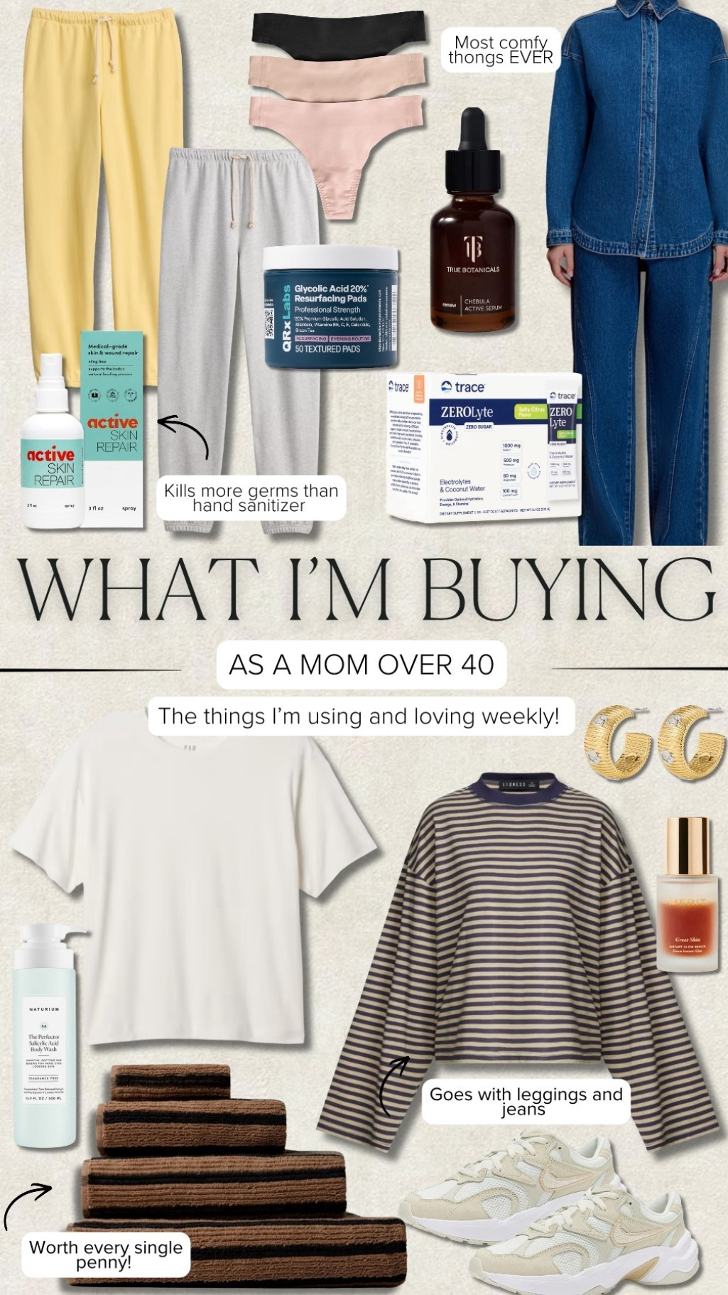 Everything I’m buying as a mom over 40! I use these every single week. They’re some of my holy grails. 



#LTKSaleAlert #LTKgrwm #LTKHome