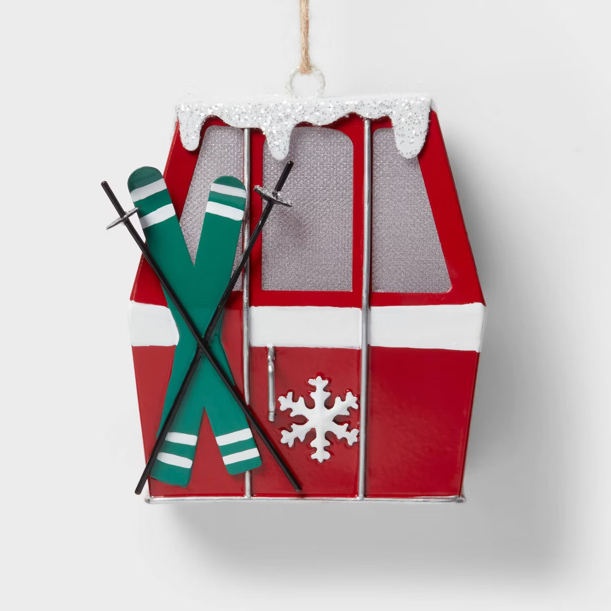 Metal Gondola Ski Lift Christmas Tree Ornament - Wondershop™ | Target