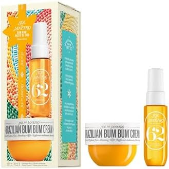 Sol de Janeiro Bum Bum Party of Two Beauty Gift Set | Brazilian Bum Bum Cream 2.5 fl oz & Cheiros... | Amazon (US)