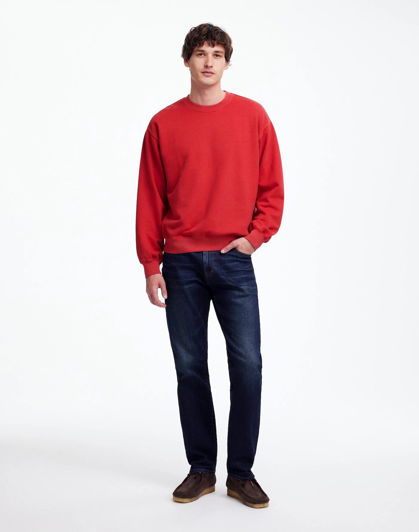 The McCarren Midweight Crewneck Sweatshirt | Madewell
