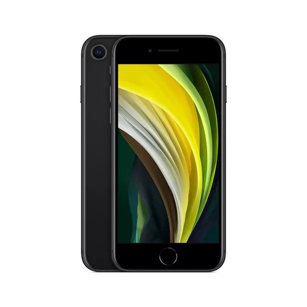 Straight Talk Apple iPhone SE (2020), 64GB, Black- Prepaid Smartphone [Locked to Straight Talk] -... | Walmart (US)