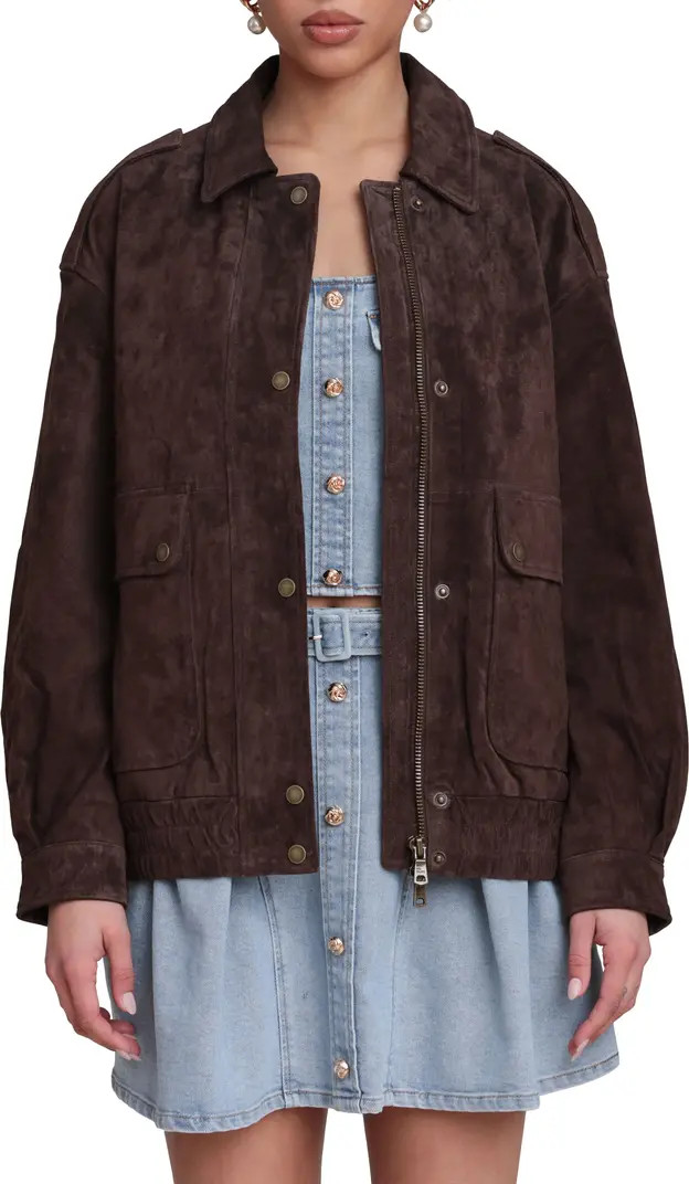 Suede Bomber Jacket | Nordstrom