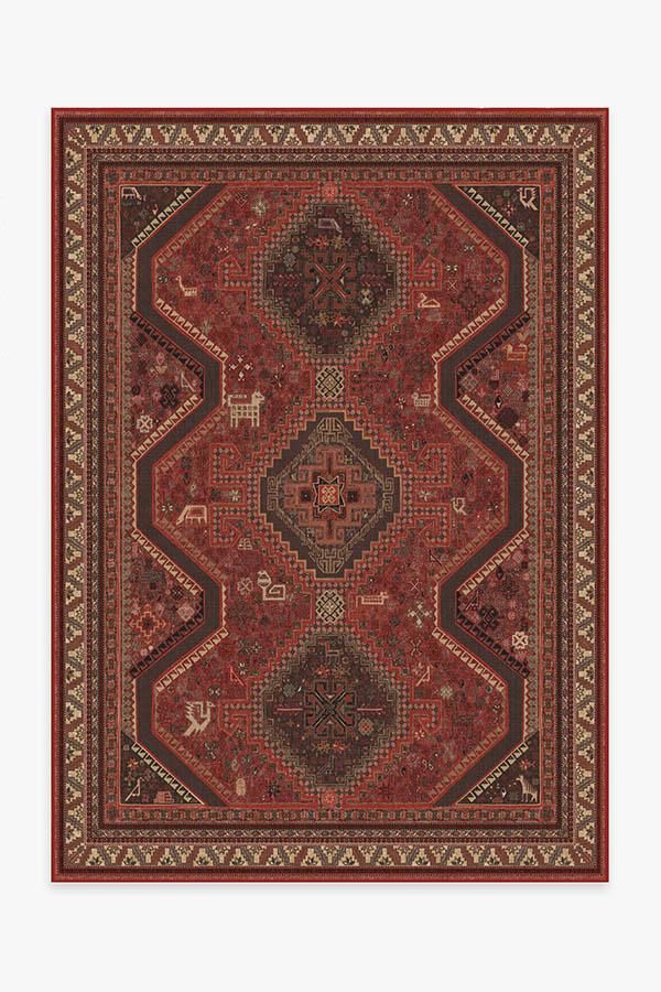 Zareen Scarlet Red Rug | Ruggable