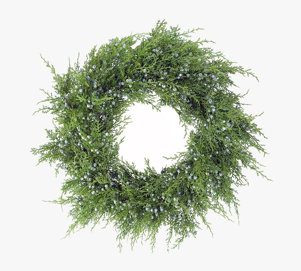 Faux Oregan Juniper Wreath | Pottery Barn (US)