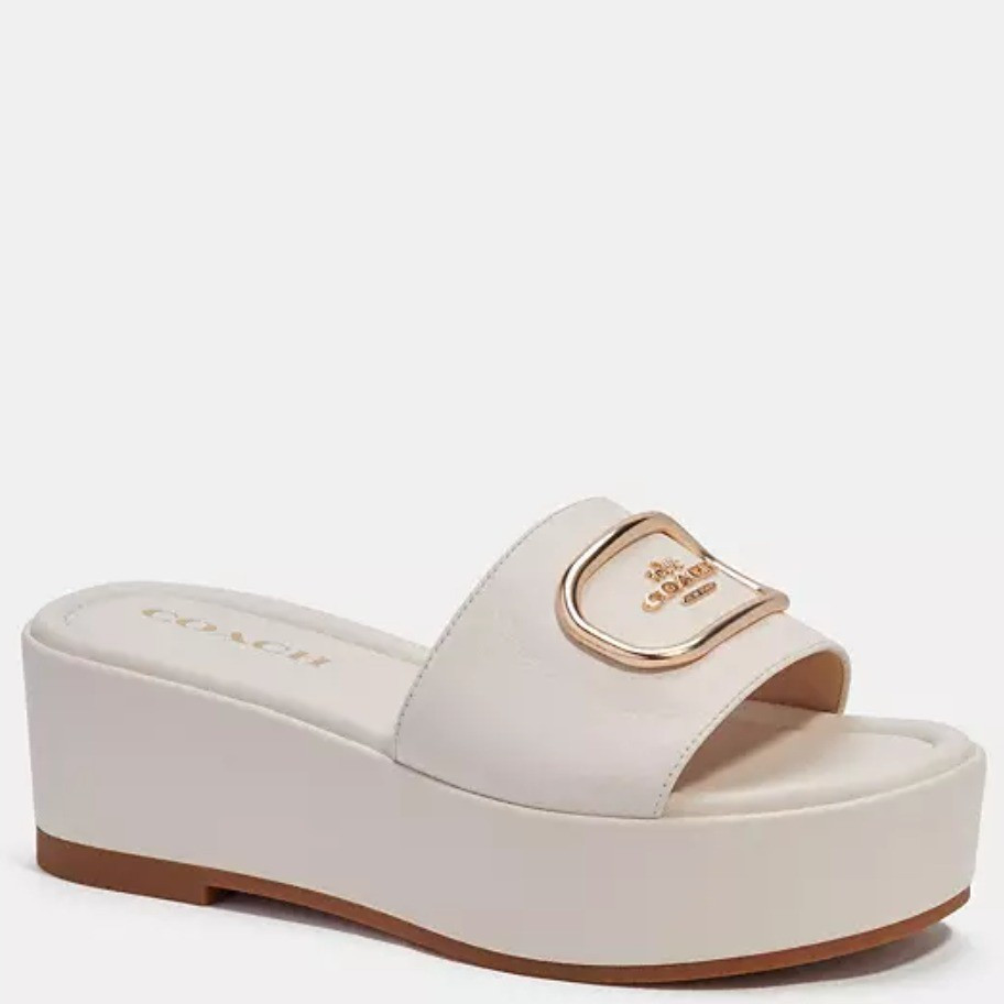 Coach shoes for the summer.Coach, slides, sandals, coach shoe, platform, affordable luxury 

#LTKShoeCrush #LTKU #LTKSeasonal