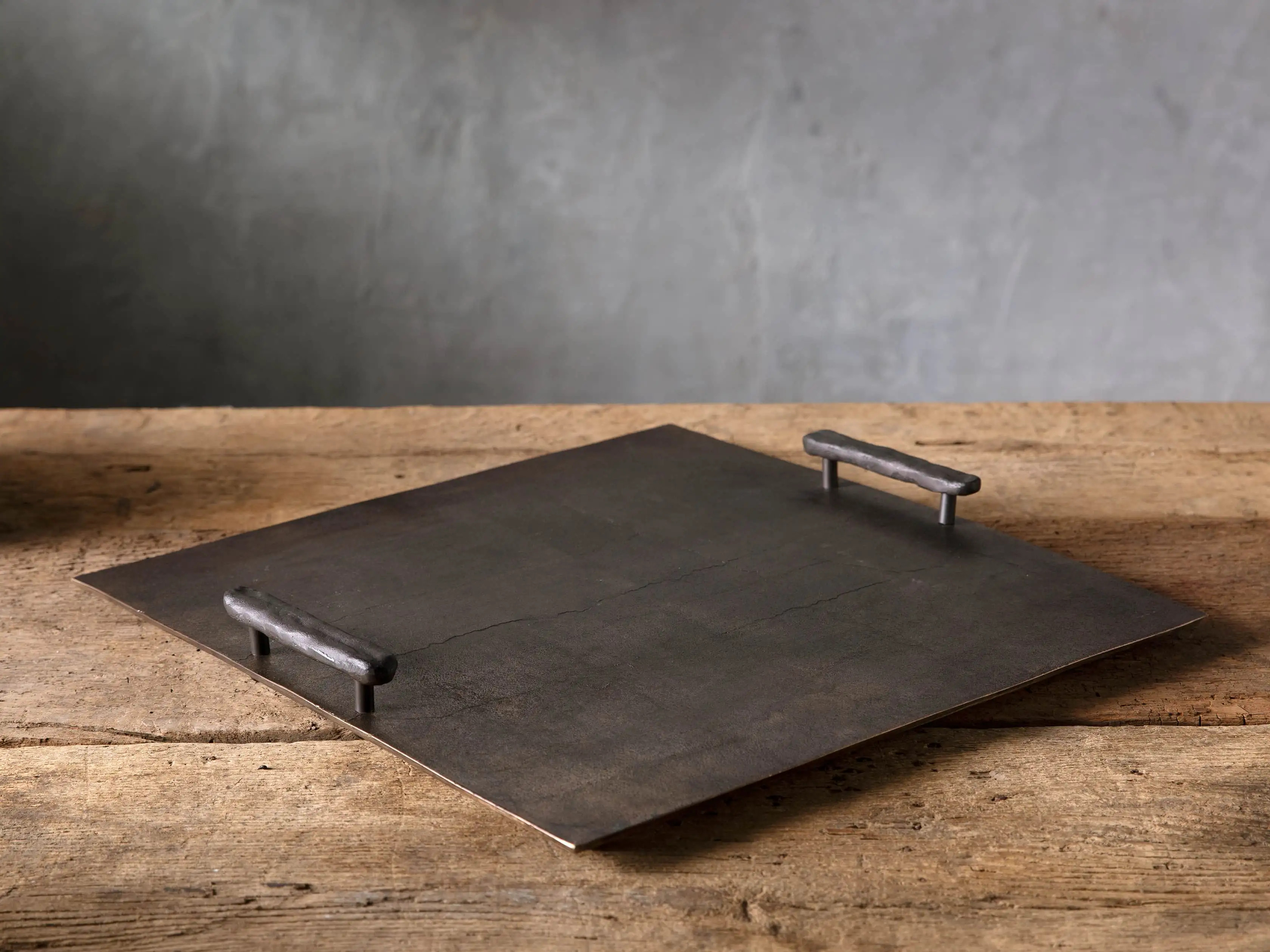 Pasca Tray in Antique Brass | Arhaus