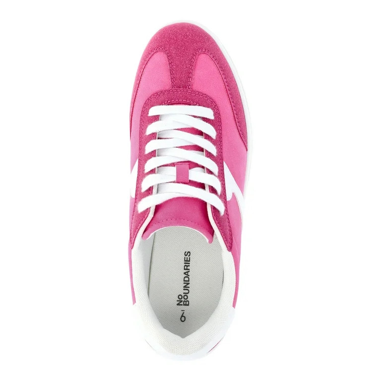 No Boundaries Platform Sporty Sneakers, Women's | Walmart (US)
