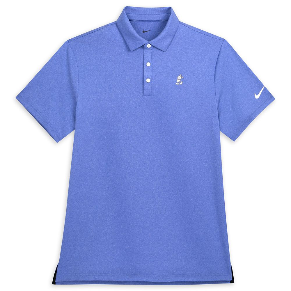 Mickey Mouse Tour Polo Shirt by Nike for Men – Heathered Blue | Disney Store