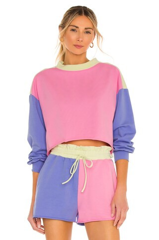 BEACH RIOT Ava Sweatshirt in Sherbert from Revolve.com | Revolve Clothing (Global)