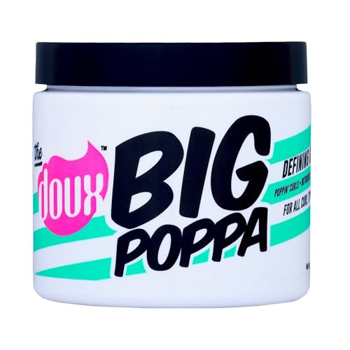 The Doux Big Poppa Defining Gel, Curling Gel to Fight Frizz and Humidity, Curl-Defining Hair Products, Suitable for All Curl Types | Amazon (US)