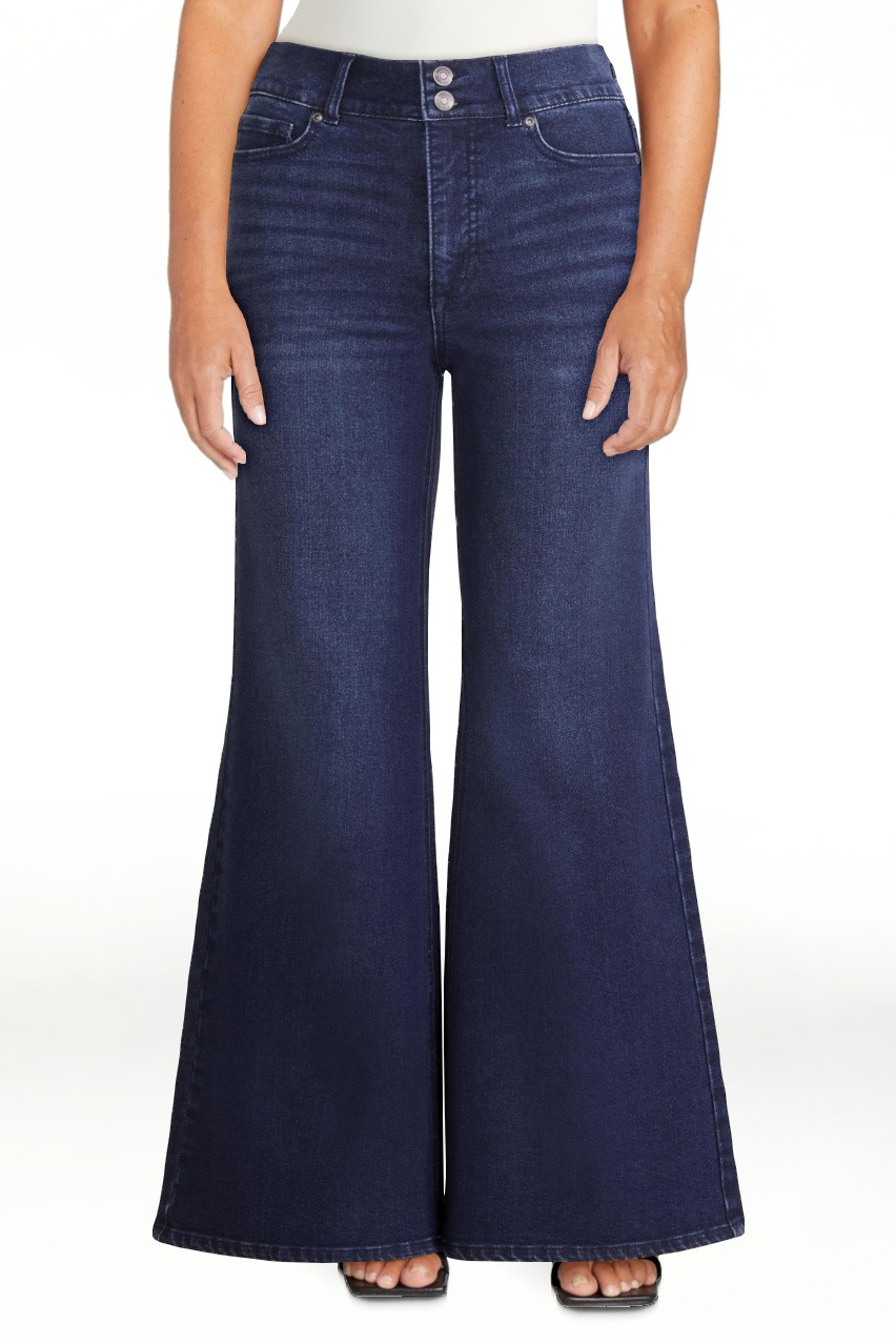 Sofia by Sofia Vergara Women's and Women's Plus Margot Wide Leg High Rise Jeans, 30.5" and 32.5" ... | Walmart (US)