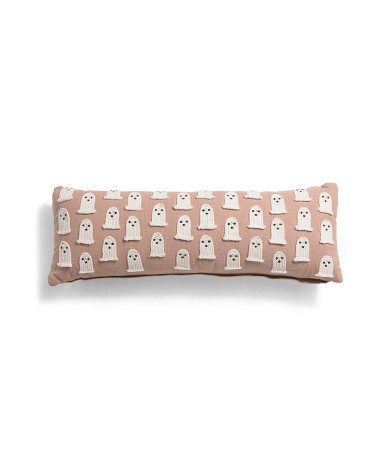 10x28 Ikat Ghost Pillow | Polyester/Cotton | Marshalls