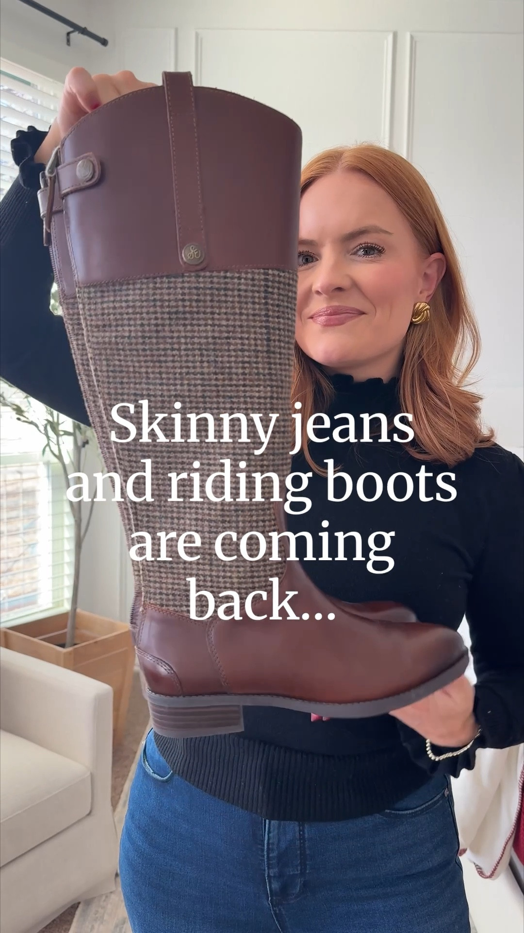 Skinny jeans and riding boots are back for everyday wear — and this is how to style them in a modern, polished way. I’m sharing four easy outfit updates that make skinny jeans feel current again, without looking dated or overdone.

These casual everyday outfits are perfect for moms, busy mornings, school drop-off, errands, and casual workdays when you still want to look put together. Think classic riding boots, flattering skinny jeans, cozy layers, and clean proportions that feel timeless and wearable.

If you’re looking for casual polished outfits, modern skinny jeans outfits, or updated riding boots outfits for women, this is a go-to formula you can repeat all season.

Shop all outfit details and exact pieces linked here.

#skinnyjeansoutfit
#ridingbootsoutfit
#casualpolished
#everydayoutfits
#modernclassicstyle
#momstyle
#workingmomstyle
#falloutfits
#classicwardrobe
#casualchic

#LTKgrwm #LTKmomlife #LTKWorkwear