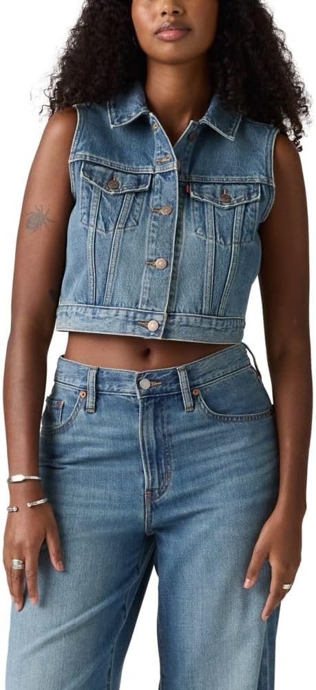 LEVI'S Women's Xs Vest | Amazon (US)