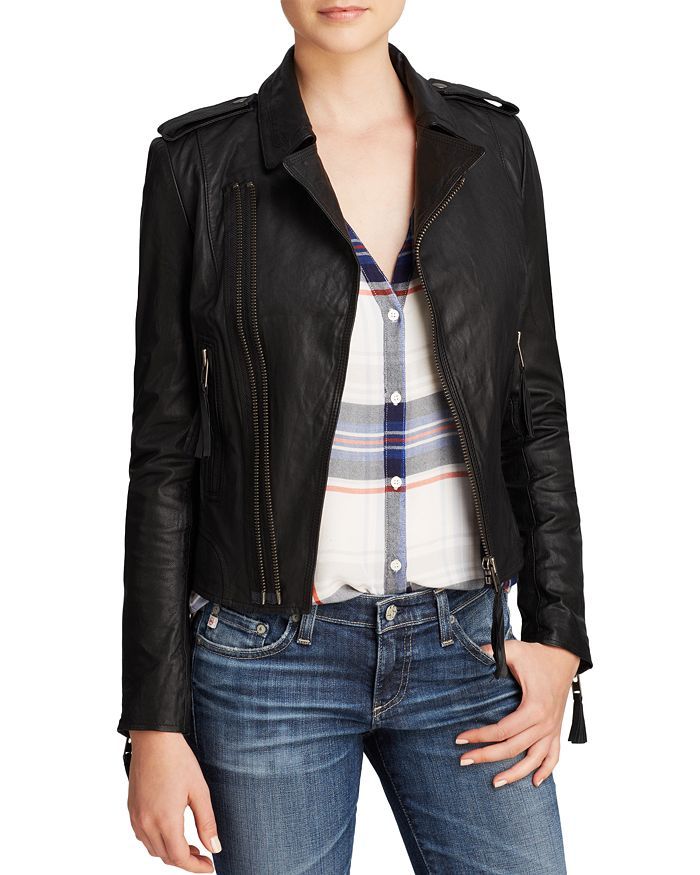 Ailey Leather Moto Jacket | Bloomingdale's (US)