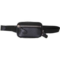 Maison Margiela Women's Black Leather Belt Bag | Stylemyle (US)