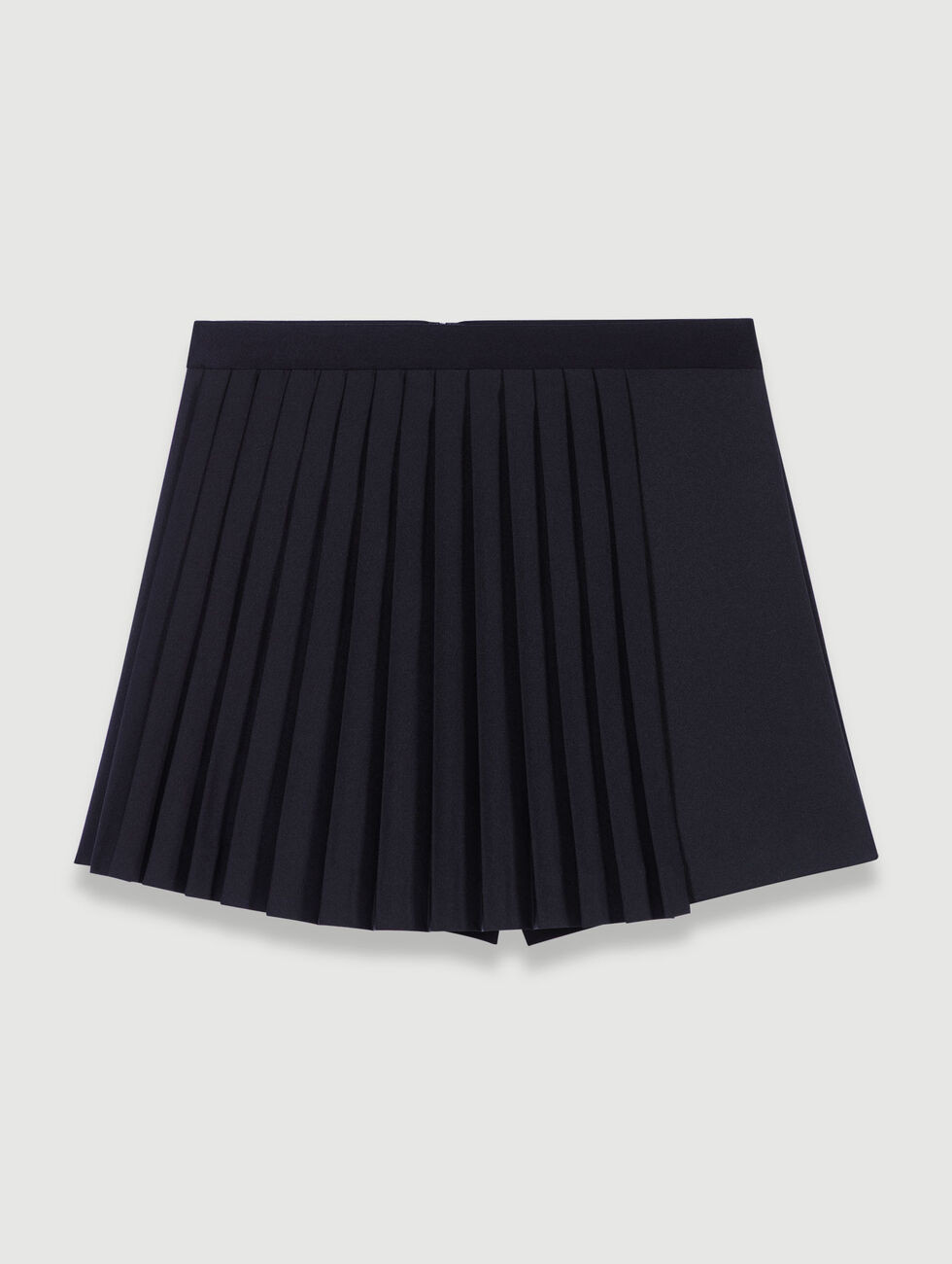 Gerade, plissierte Shorts | Maje EU