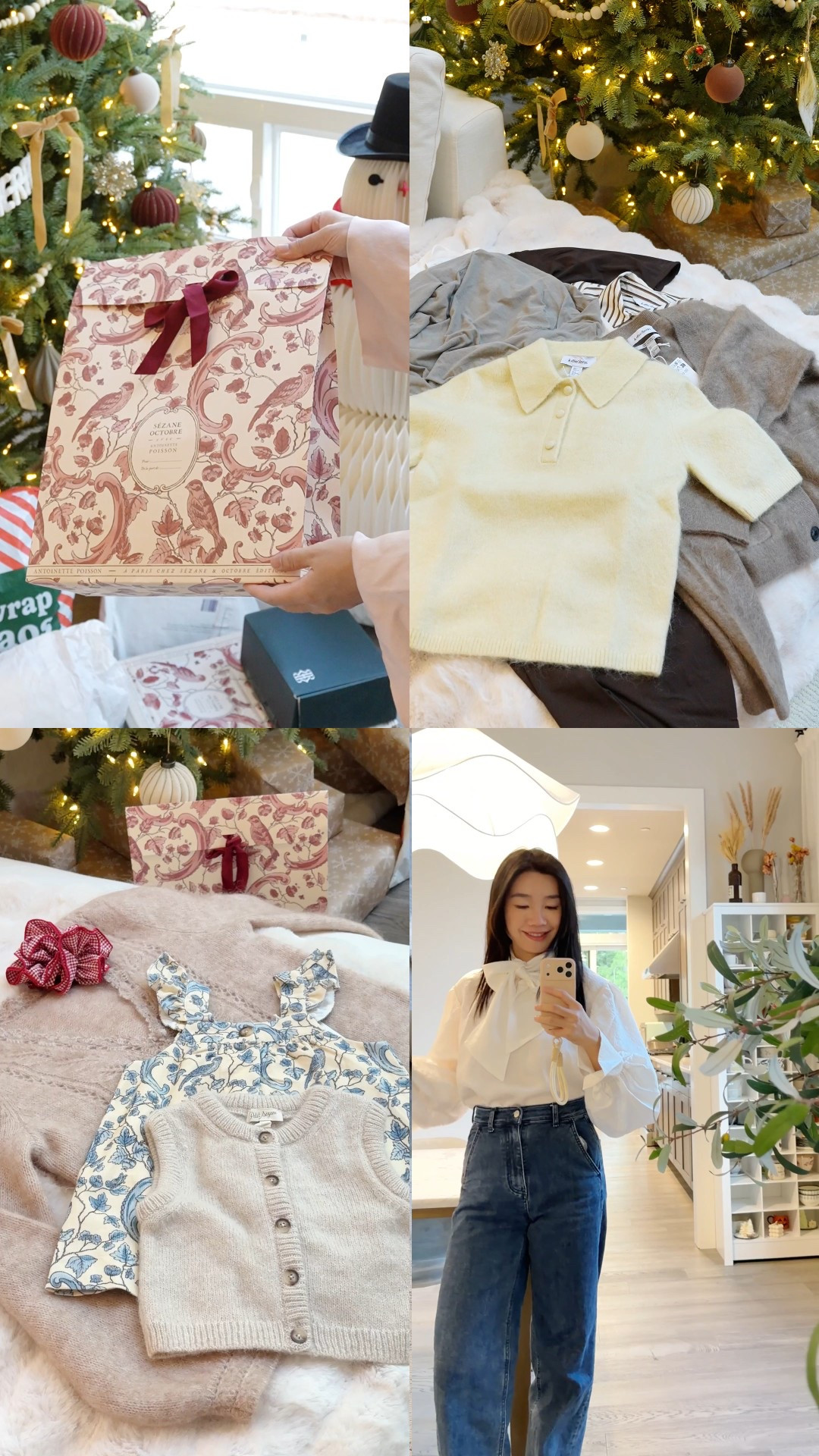 Holiday unboxing for myself and my little one.  So much fun to shop for my 8 month baby girll

#LTKBaby #LTKHoliday #LTKGiftGuide