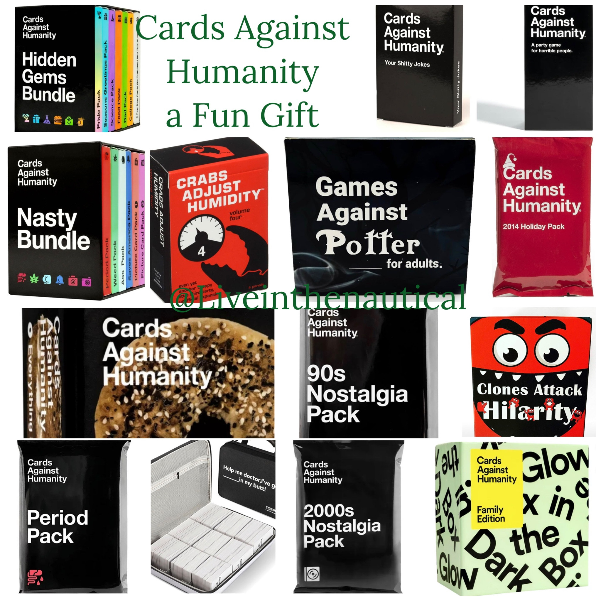 I love cards against humanity and the expansion packs make the best gifts!

#LTKGiftGuide #LTKHoliday #LTKCyberWeek
