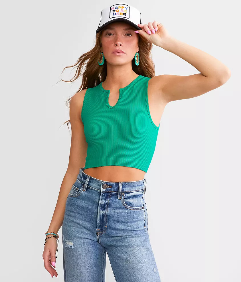 Ribbed Stretch Brami | Buckle