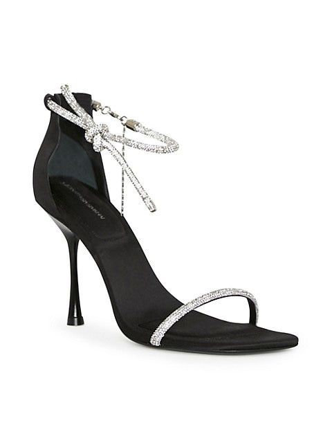 Dalton Crystal Knot Sandals | Saks Fifth Avenue