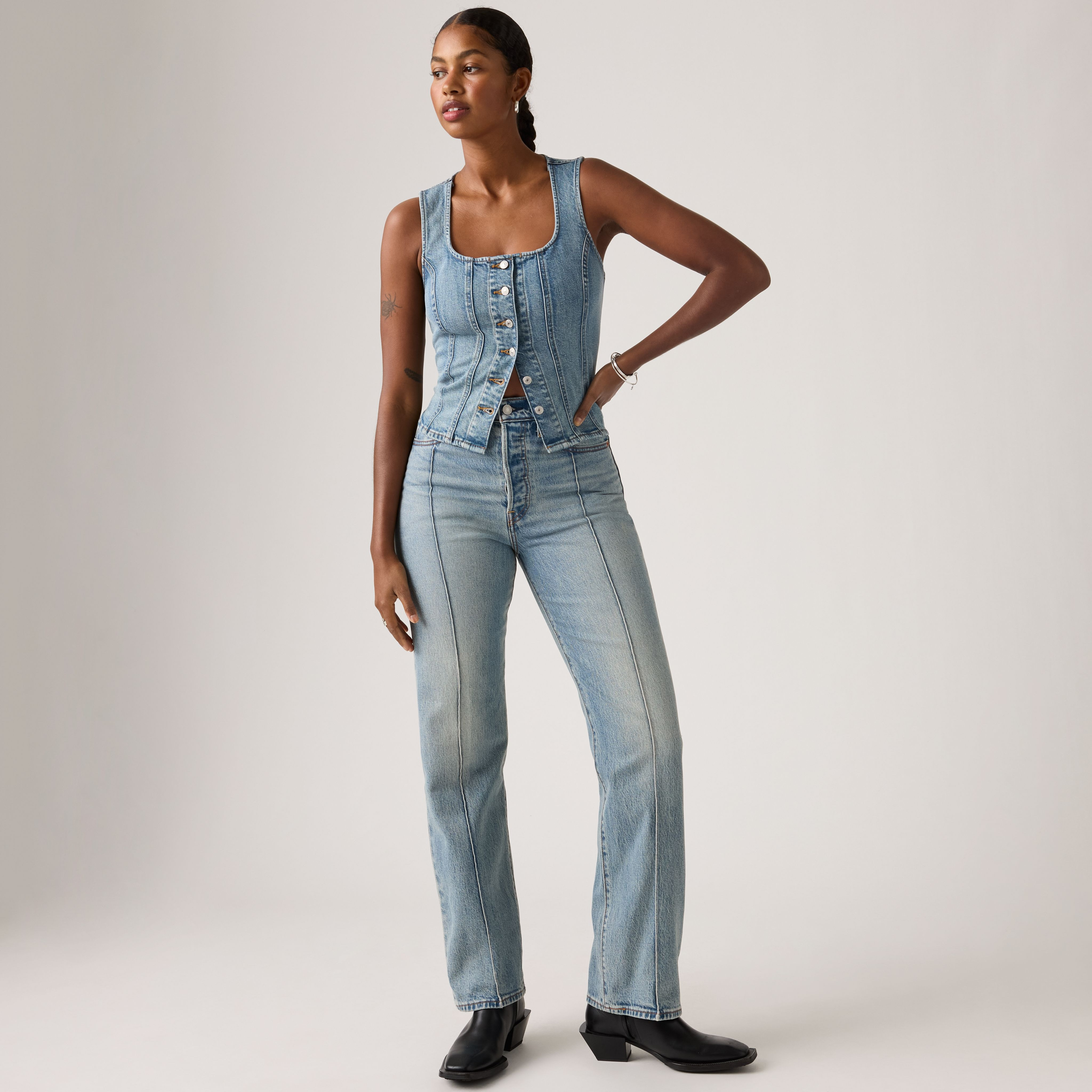 Levi's Ribcage Straight Full Length Women's Jeans 31x32 | Levi's US