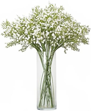 DUYONE Babys Breath Artificial Flowers,30pcs Gypsophila Bouquets Real Touch 20" Long Stem Flowers... | Amazon (US)