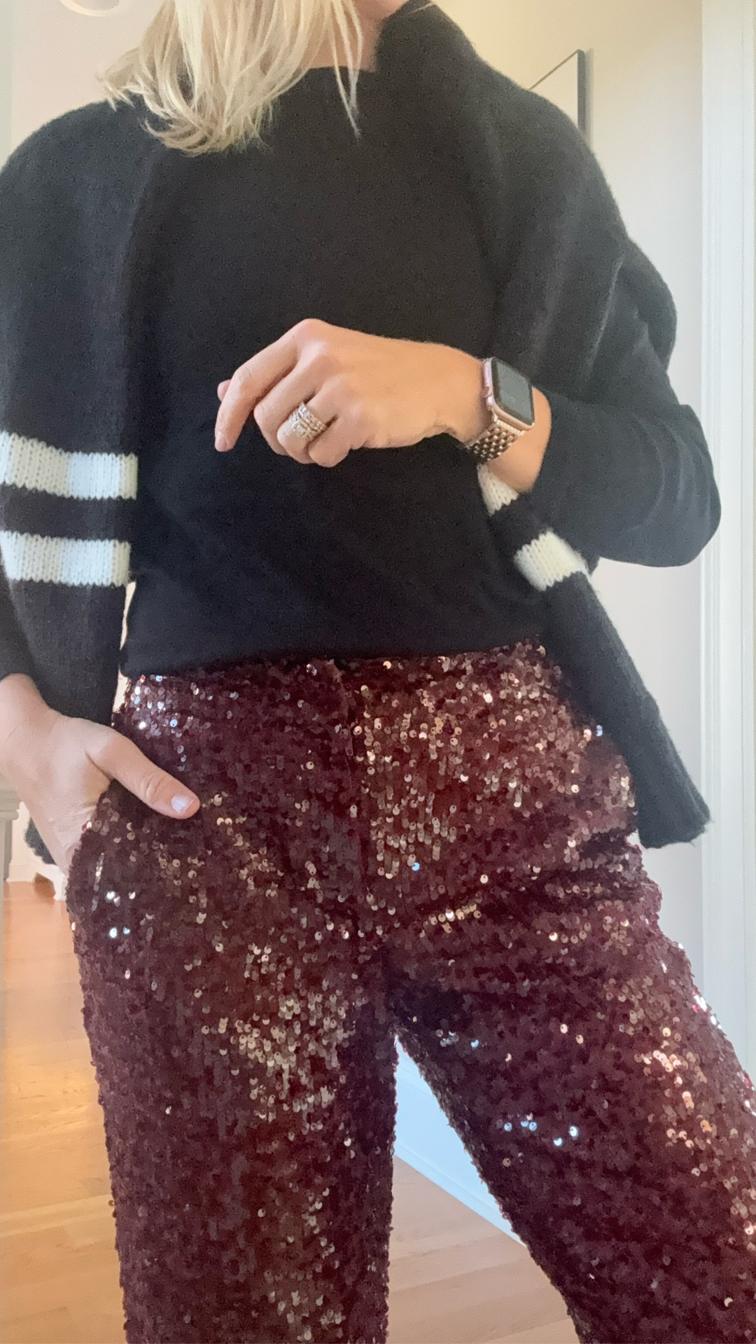 Rocking this festive and high/ low winter outfit for school Christmas parties this week. Getting in all the sparkle + bringing the festive while I can  

#LTKgrwm #LTKSeasonal #LTKHoliday