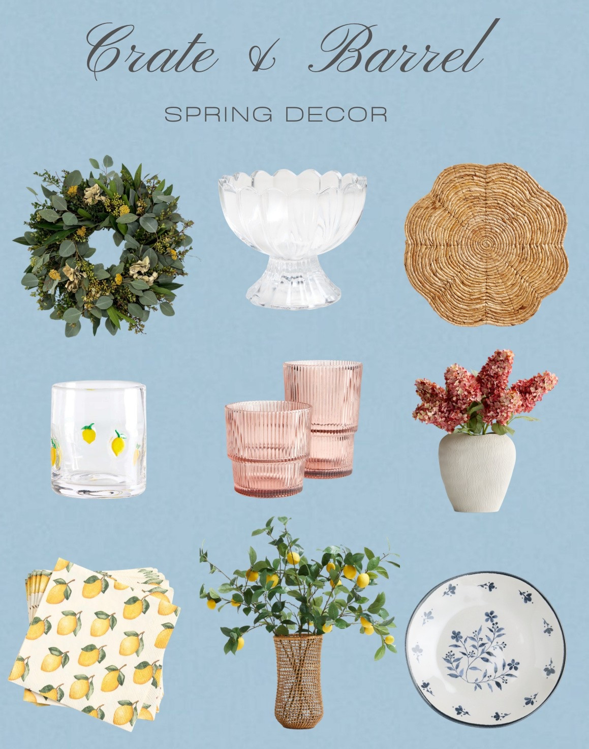 Spring finds from crate & barrel ✨💐

#LTKHome #LTKSaleAlert #LTKdayinmylife