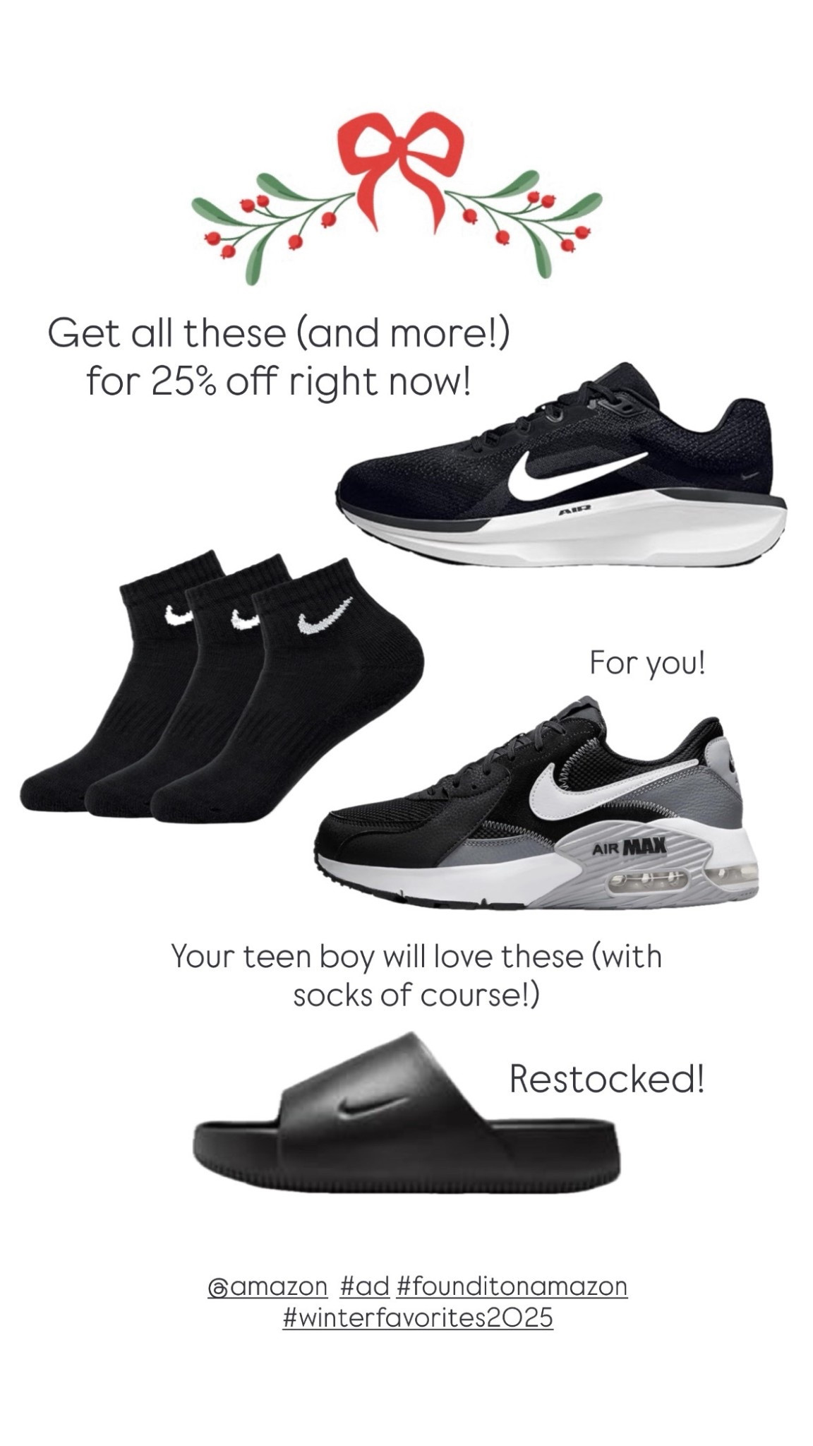 Adult & teen favorites are all 25% off today! More colors & styles @amazon #ad #founditonamazon #winterfavorites2025

@shop.ltk, #liketkit liketk.it/xx

Shop more gifts on Amazon here on the LTK app!



#LTKHoliday #LTKGiftGuide #LTKdayinmylife