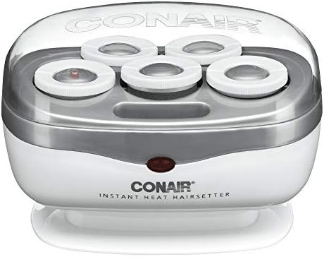Conair Instant Heat Travel 1.5-Inch Hot Rollers, White, 5 Count | Amazon (US)