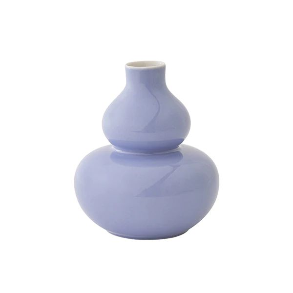 Mini Glossed Rounded Vase in Lavender | Caitlin Wilson Design
