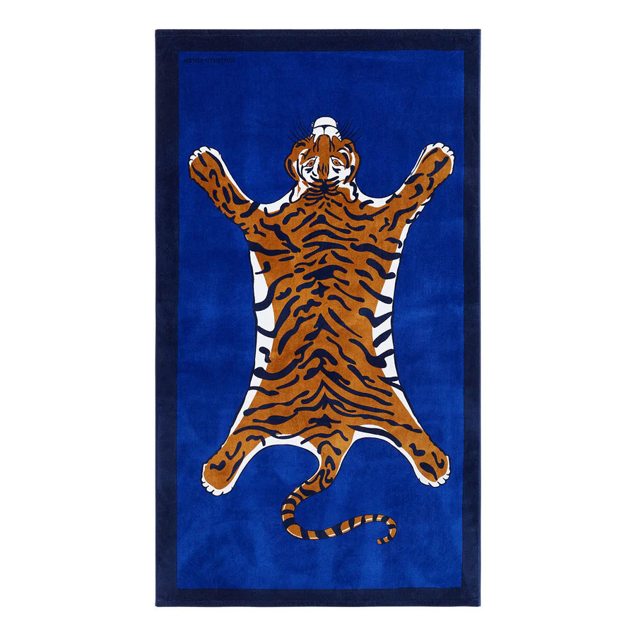 Tiger Beach Towel | Jonathan Adler US