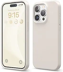 elago Compatible with iPhone 15 Pro Case, Liquid Silicone Case, Full Body Protective Cover, Shock... | Amazon (US)
