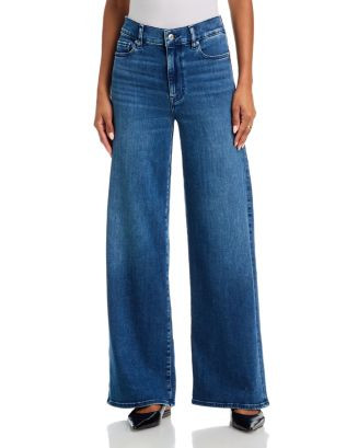 Le Slim Palazzo High Rise Jeans in Reign | Bloomingdale's (AU)
