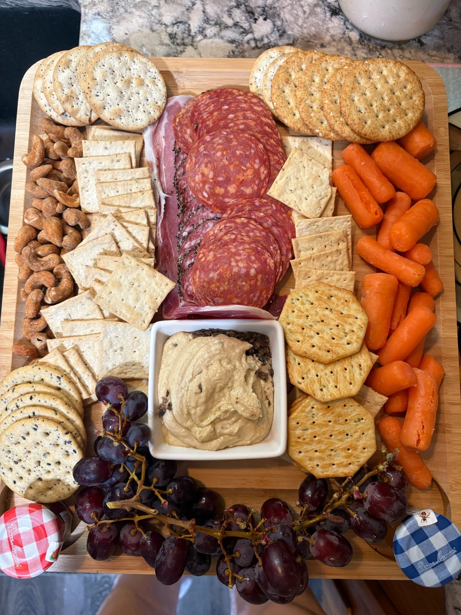 The best bamboo charcuterie board 🧀🍇🍷

#LTKfoodie