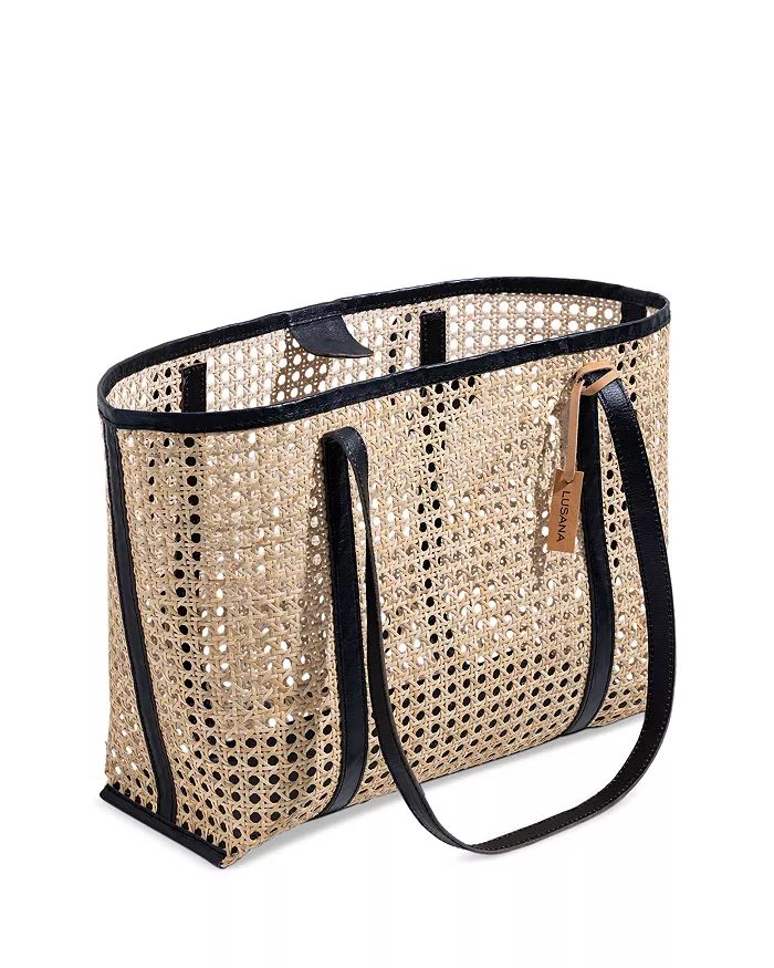 Bahama Open Weave Rattan Basket Tote | Bloomingdale's (US)