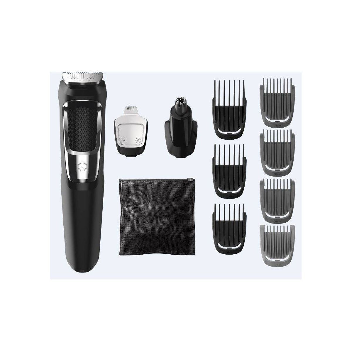 Philips Norelco Series 3000 Multigroom All-in-One Men's Rechargeable Electric Trimmer with 13 att... | Target