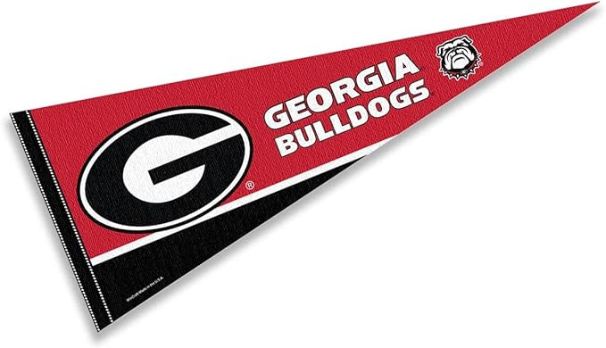 Georgia Bulldogs Pennant Full Size Felt | Amazon (US)