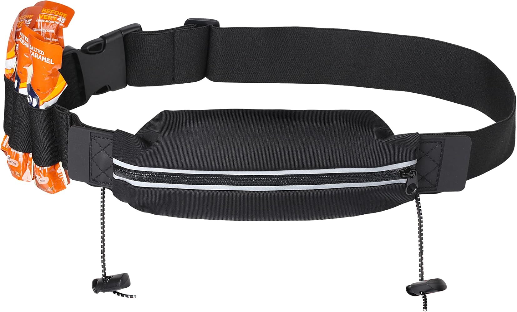 Reflective Running Race Bib Belt With Elastic Webbing - Lightweight Fits All Waist Sizes 30”-42... | Amazon (US)