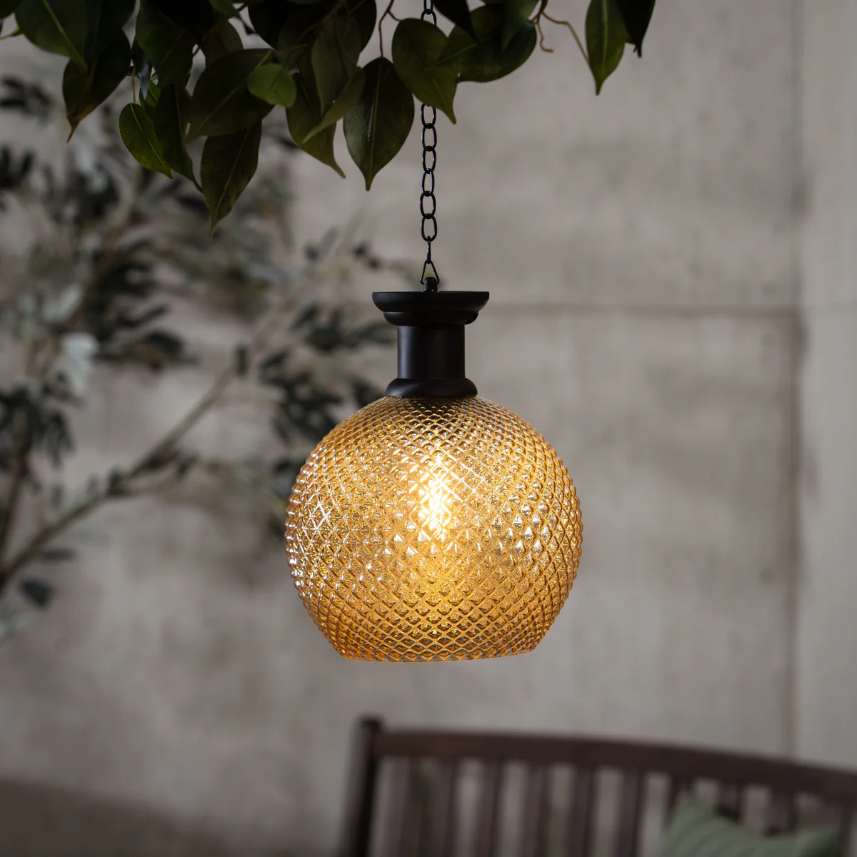 Solar Hanging Lantern | Plow & Hearth