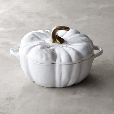 Staub Enameled Cast Iron Pumpkin Cocotte | Williams-Sonoma