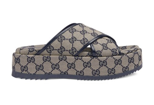 Gucci Women's GG platform slide sandal | Gucci (US)