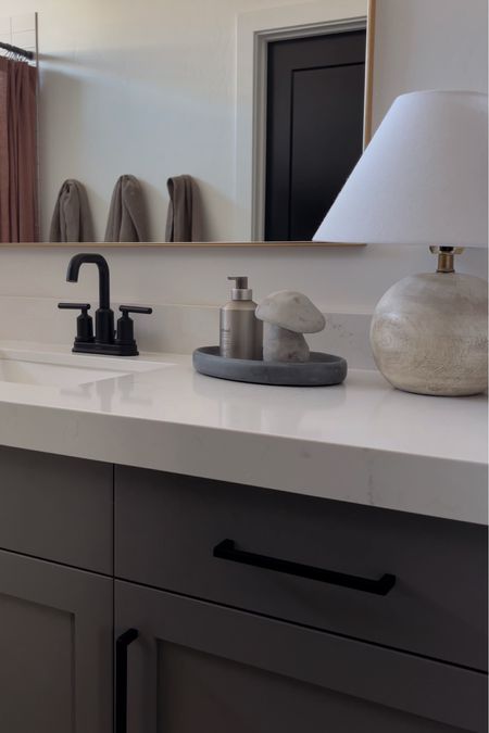 The cutest little lamp that is perfect for a smaller space like a bathroom countertop! 


.
Studio McGee lamp, wooden base lamp, bathroom lamp, bathroom inspo

#LTKfindsunder100 #LTKfindsunder50 #LTKhome