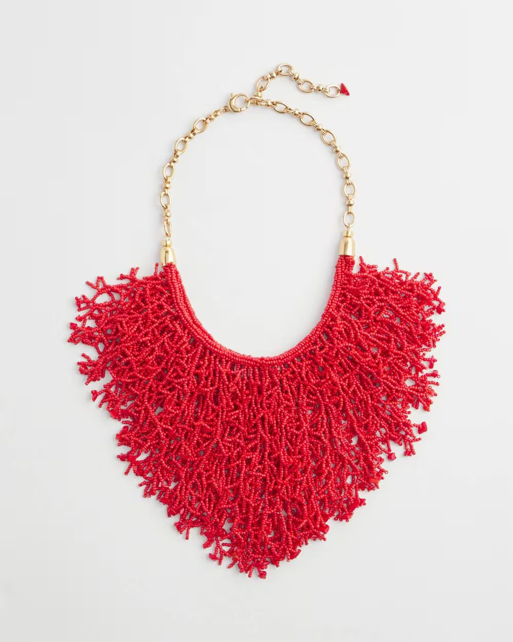 Chico's Originals Coral Seed Bead Necklace | Chico's | Chico's