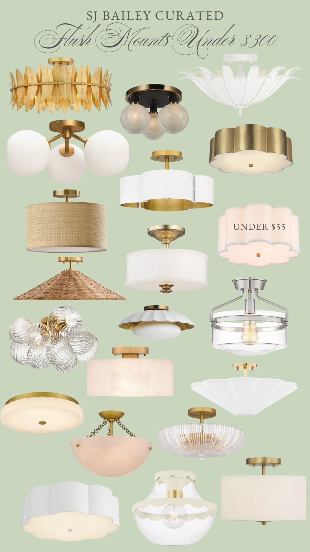 Affordable flush mount lighting under $300 💡 perfect for bedrooms, kitchens, hallways & more! Shop budget-friendly ceiling lights in brass, gold, rattan, white, neutral styles & modern, coastal, traditional looks. Stylish lighting for every space! #FlushMount #Under300 #Lighting #CeilingLights #AffordableHomeDecor #InteriorDesign #HomeStyle

#LTKHome #LTKHome