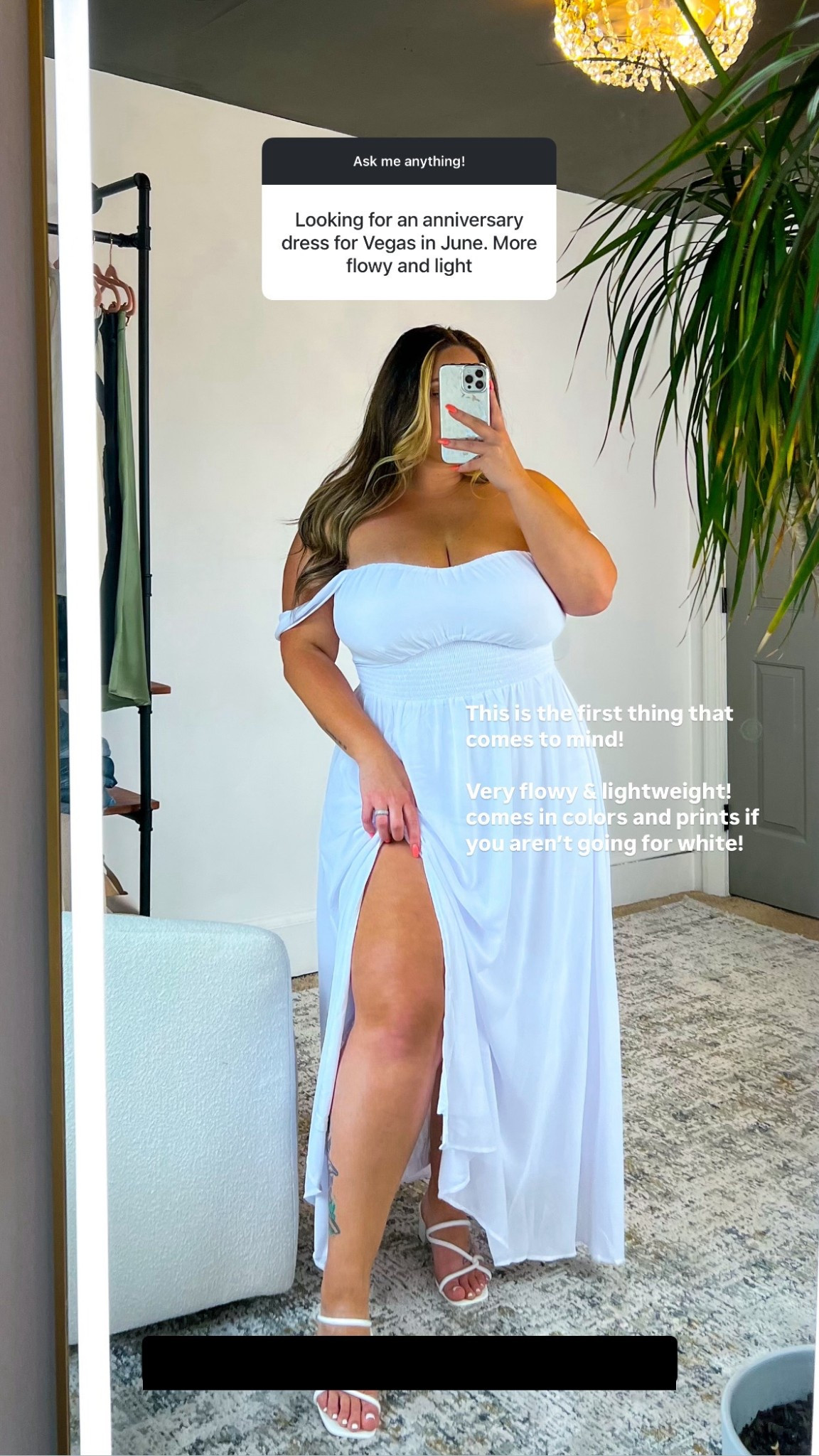 Flowy summer dress idea, shown in size XL 



#LTKPlusSize #LTKMidsize #LTKStyleTip